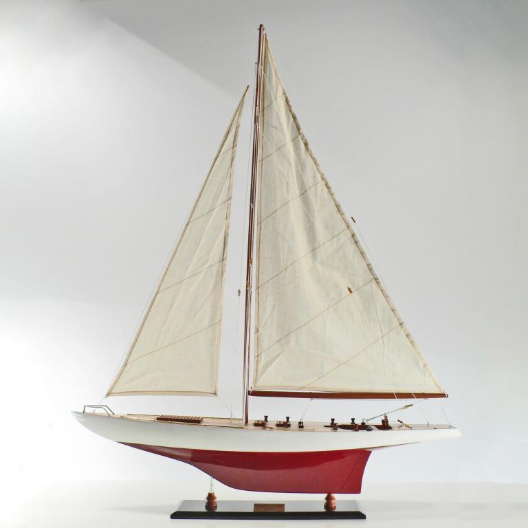 Handgefertigtes Segelschiffmodell der Constellation