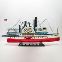 Handgefertigtes Schiffsmodell aus Holz der MT Washington