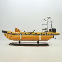 Handgefertigtes Schiffsmodell aus Holz der Rescue
